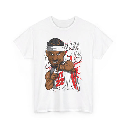 Miami Heat Jimmy Butler Unisex Heavy Cotton Tee