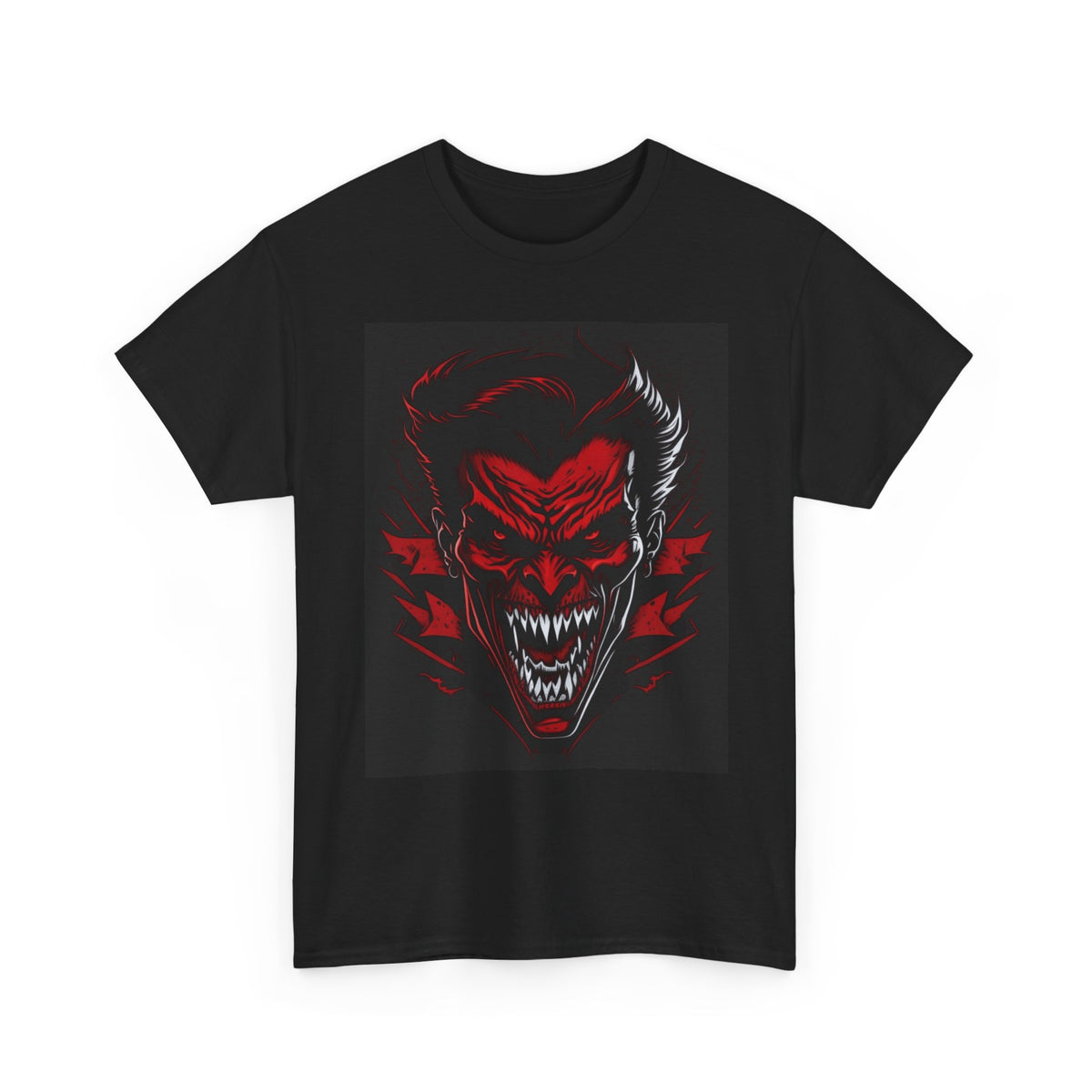 Demonic Red Devil Graphic T-Shirt