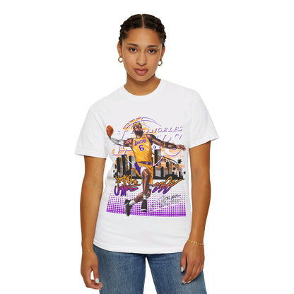 Lebron James Los Angeles Unisex Garment-Dyed T-shirt