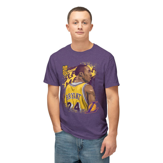 Kobe Bryant 24 Rear View Unisex HD Cotton™ T-shirt