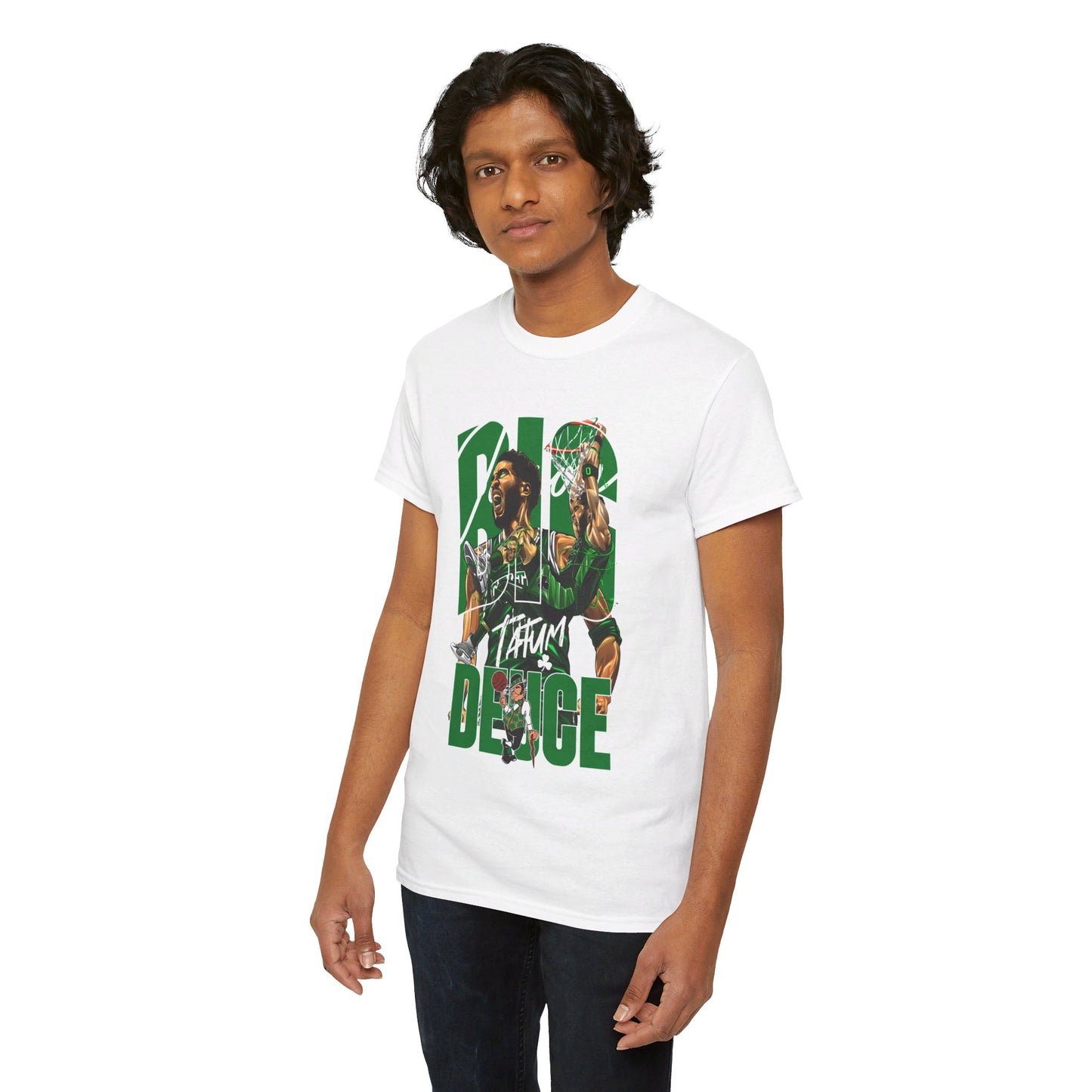 Big Deuce Jason Tatum Unisex Heavy Cotton Tee