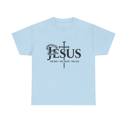 Jesus — The Way, The Truth, The Life Gospel Christian T‑Shirt