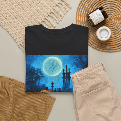 Halloween Pumpkin Graveyard T-Shirt
