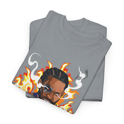 Claw Fire Emoji Unisex Heavy Cotton Tee, Basketball Fan Shirt, Sports Apparel, Gift for Him, Graphic Tee, Game Day Outfit