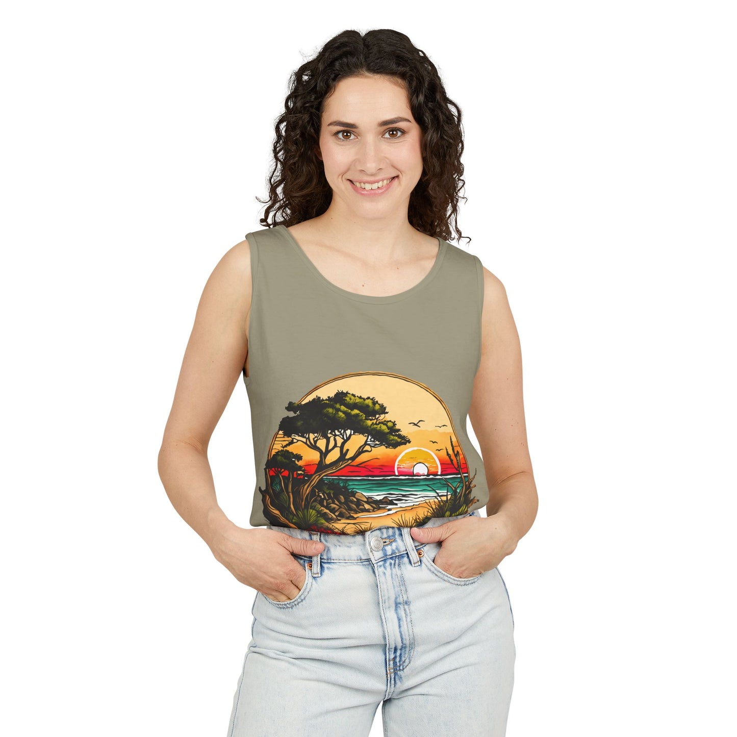 Bonsai Sunset Tank Top