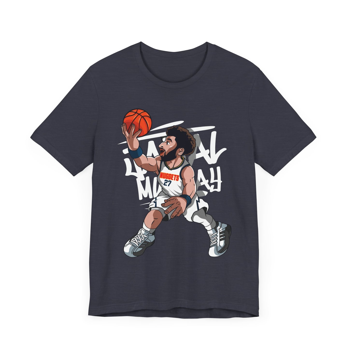 Jamal Murray Basketball Graphic Unisex Jersey Tee - Perfect for Sports Fans!