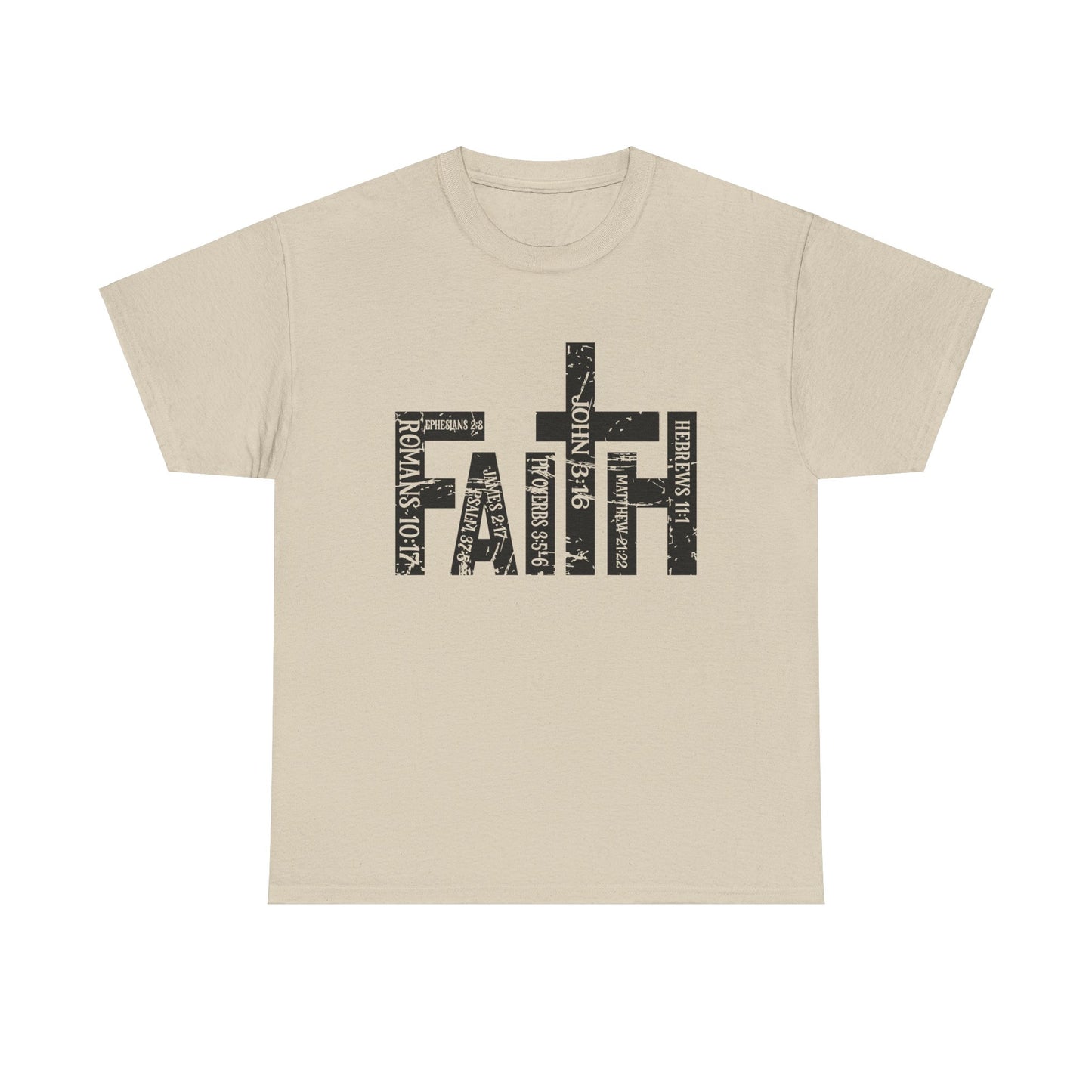 Faith Unisex Heavy Cotton Tee