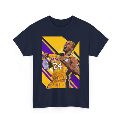 Kobe Bryant Celebration Unisex Heavy Cotton Tee