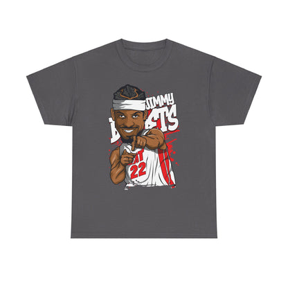 Miami Heat Jimmy Butler Unisex Heavy Cotton Tee