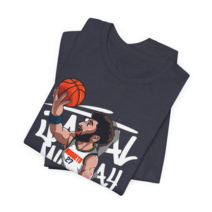 Jamal Murray Basketball Graphic Unisex Jersey Tee - Perfect for Sports Fans!