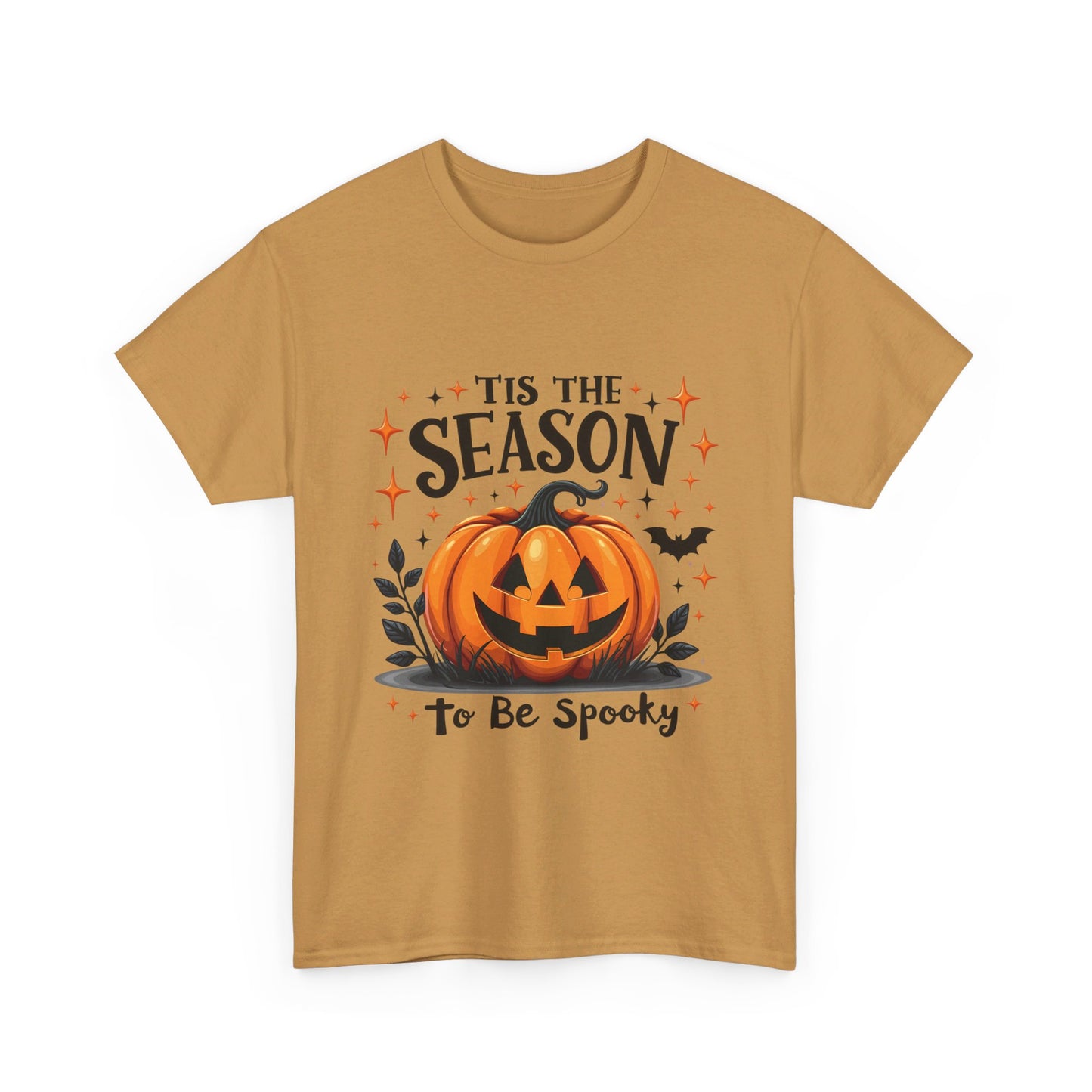 Tis The Season To be Spooky Unisex Heavy Cotton Tee