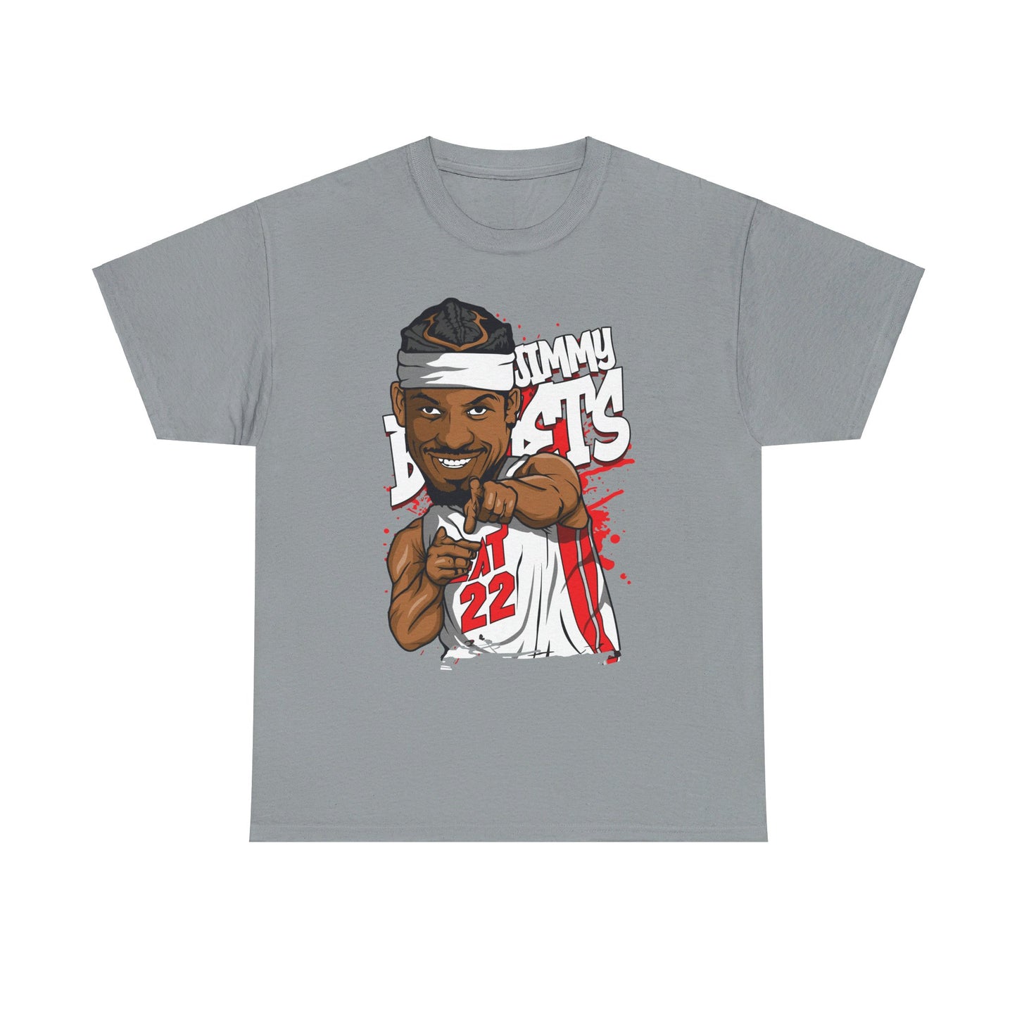 Miami Heat Jimmy Butler Unisex Heavy Cotton Tee