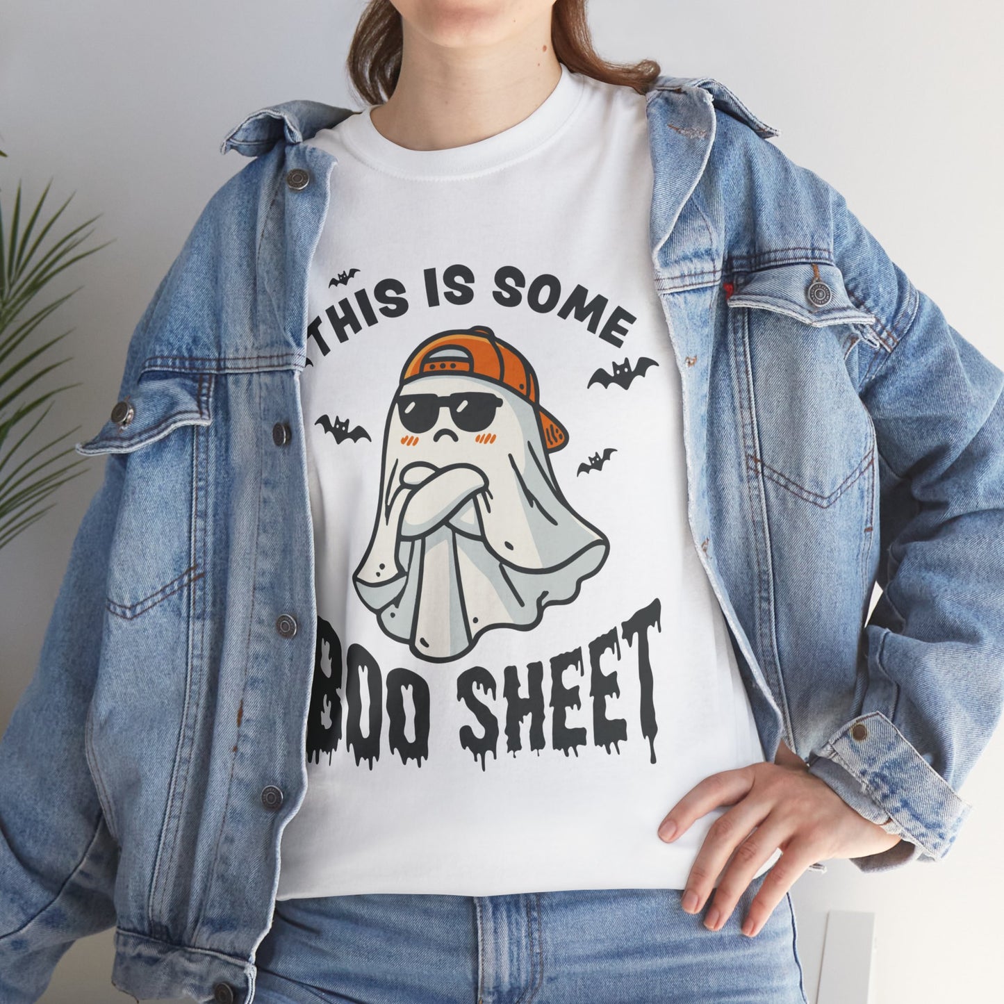 This Is Some Boo Sheet Unisex Heavy Cotton Tee