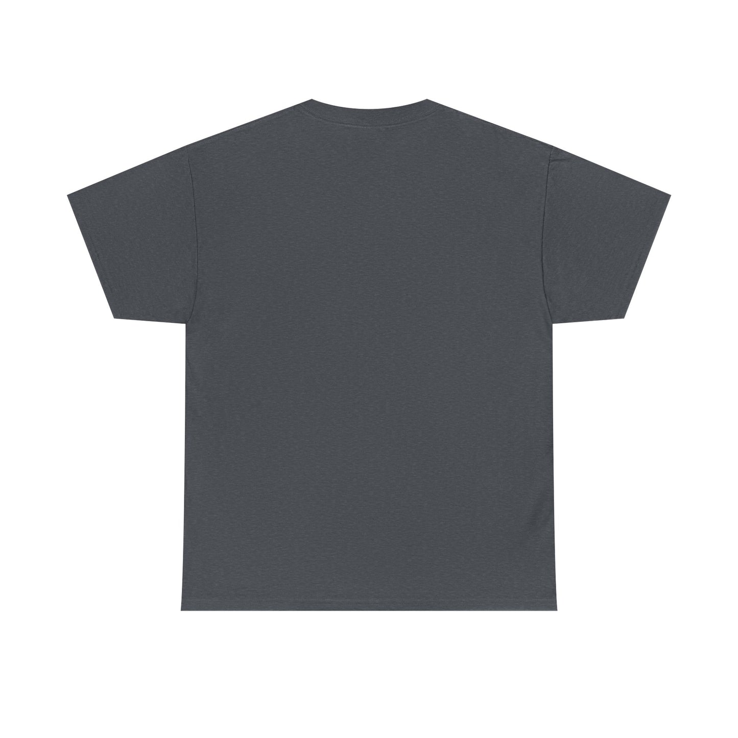My Stomach Is Flat The "L" Is Silent Unisex Heavy Cotton Tee - Minimalist Red ‘L’ Design