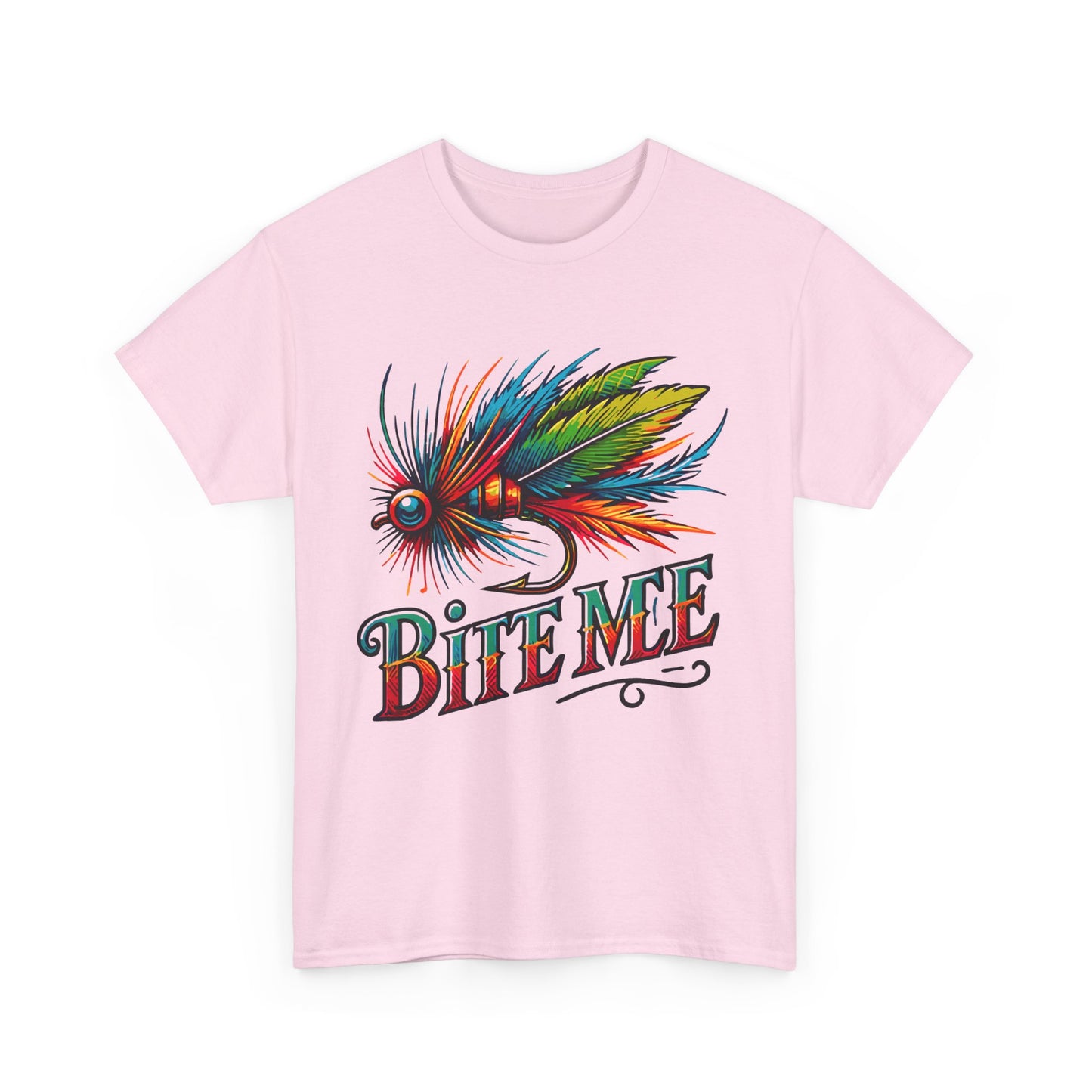 Bite Me Tackle Unisex Heavy Cotton Tee