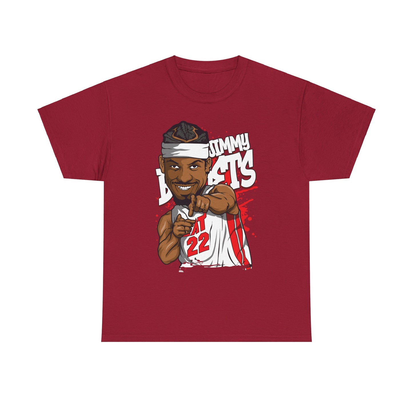 Miami Heat Jimmy Butler Unisex Heavy Cotton Tee