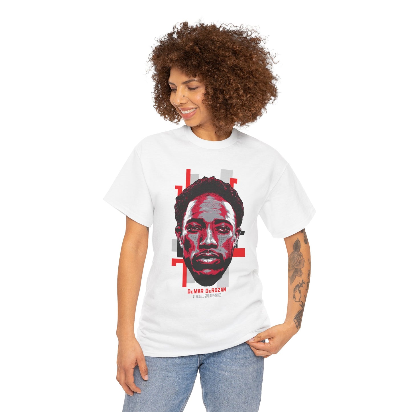 Demar Derozan Unisex Heavy Cotton Tee