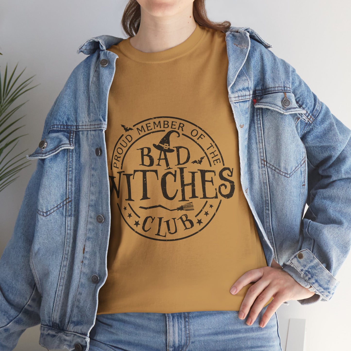 Bad Witches Club Unisex Heavy Cotton Tee