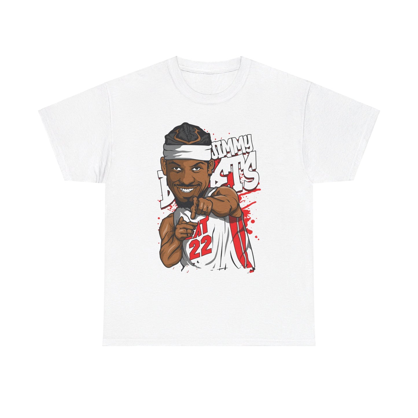 Miami Heat Jimmy Butler Unisex Heavy Cotton Tee