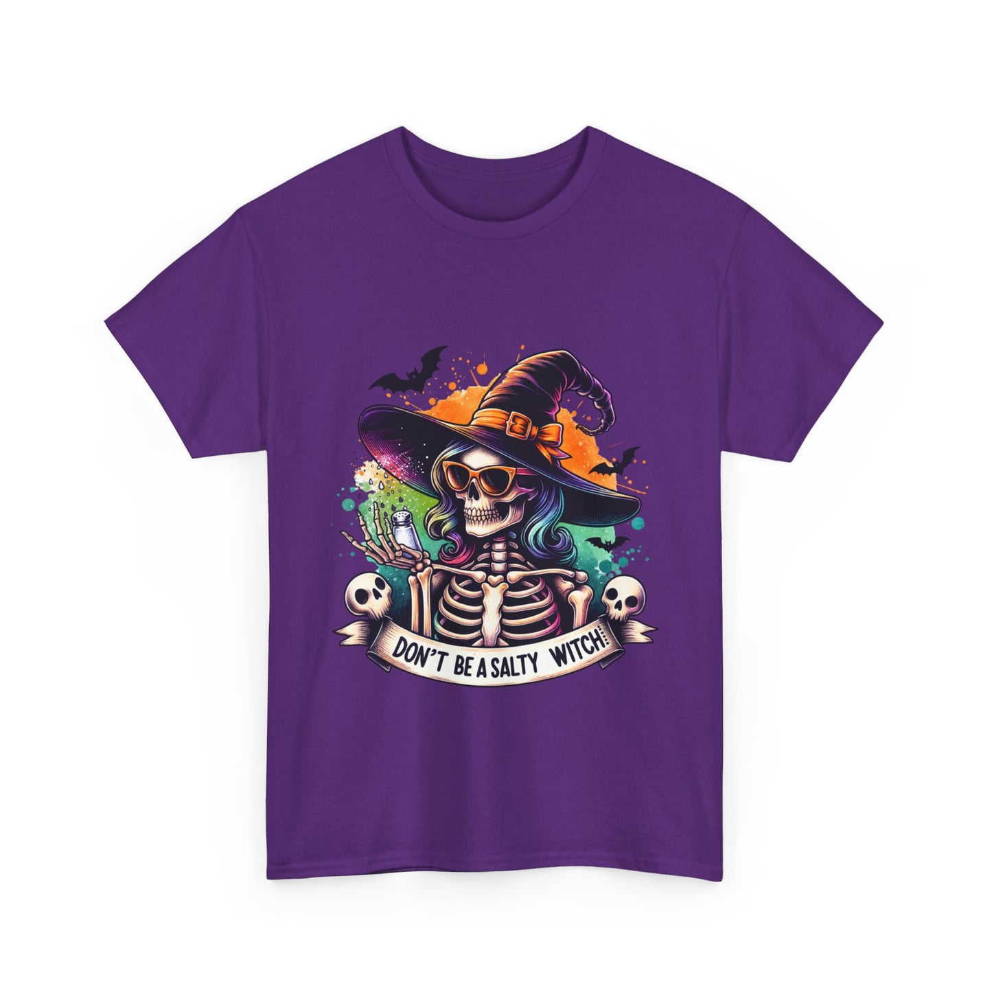 Don't Be Salty Witch Unisex Heavy Cotton Tee