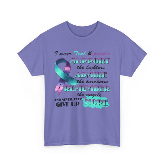 Suicide Prevention Month Unisex Heavy Cotton Tee