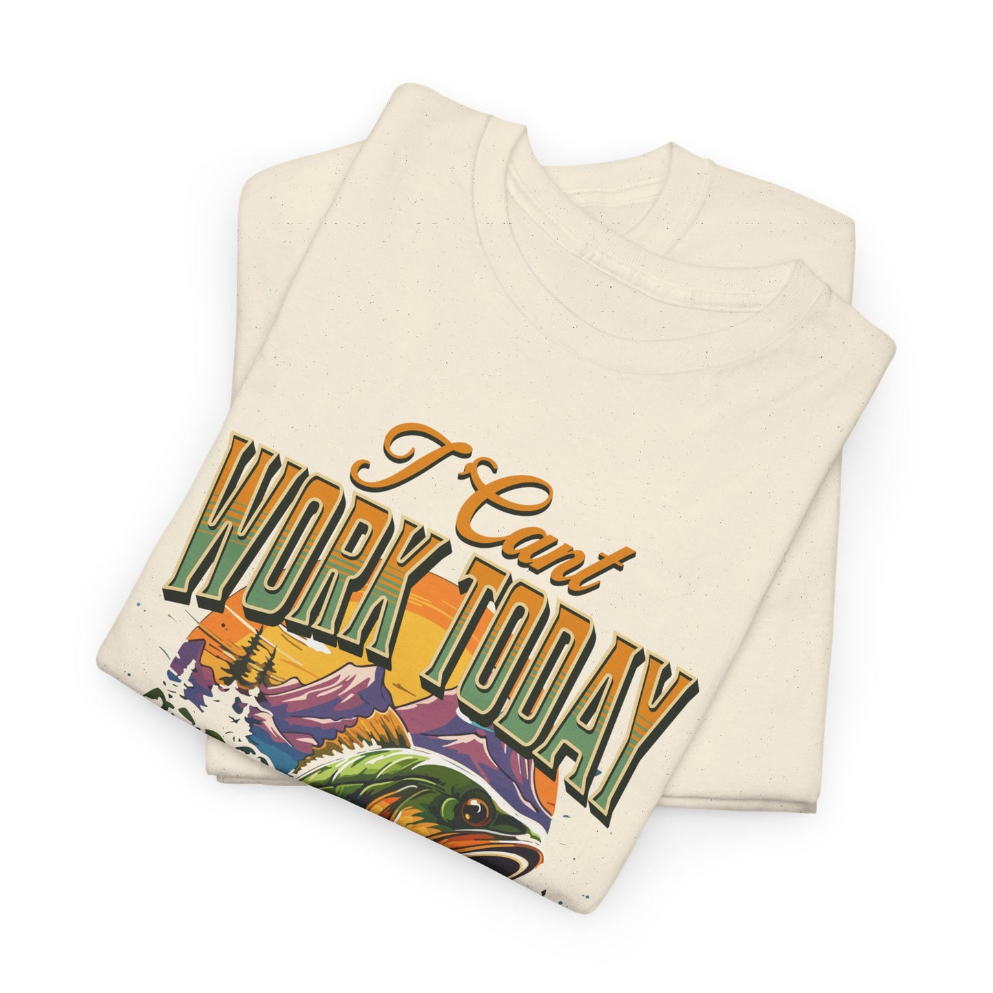 I Can't Work My Arm Is In A Cast Unisex Heavy Cotton Tee