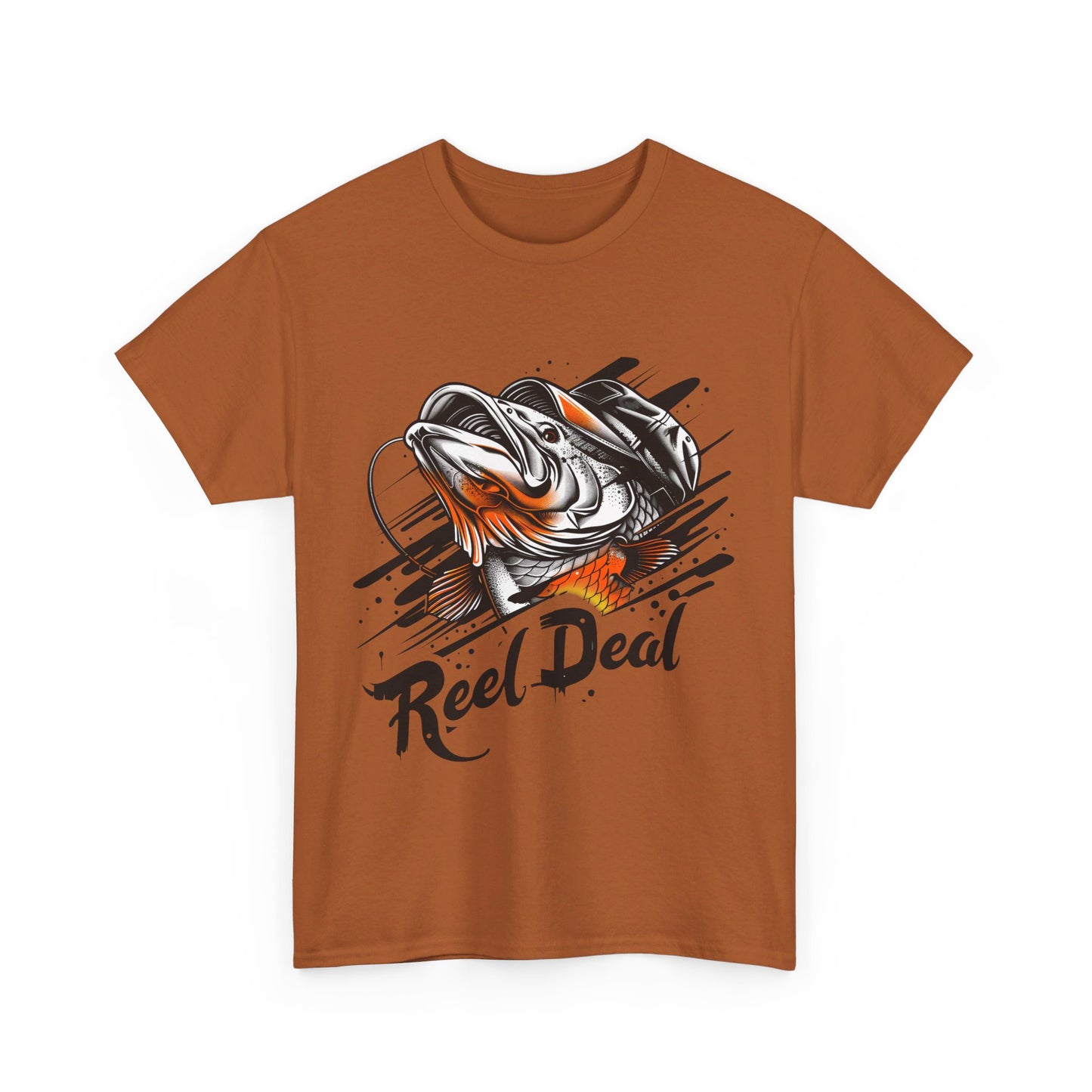 Real Deal Fishing Unisex Heavy Cotton Tee