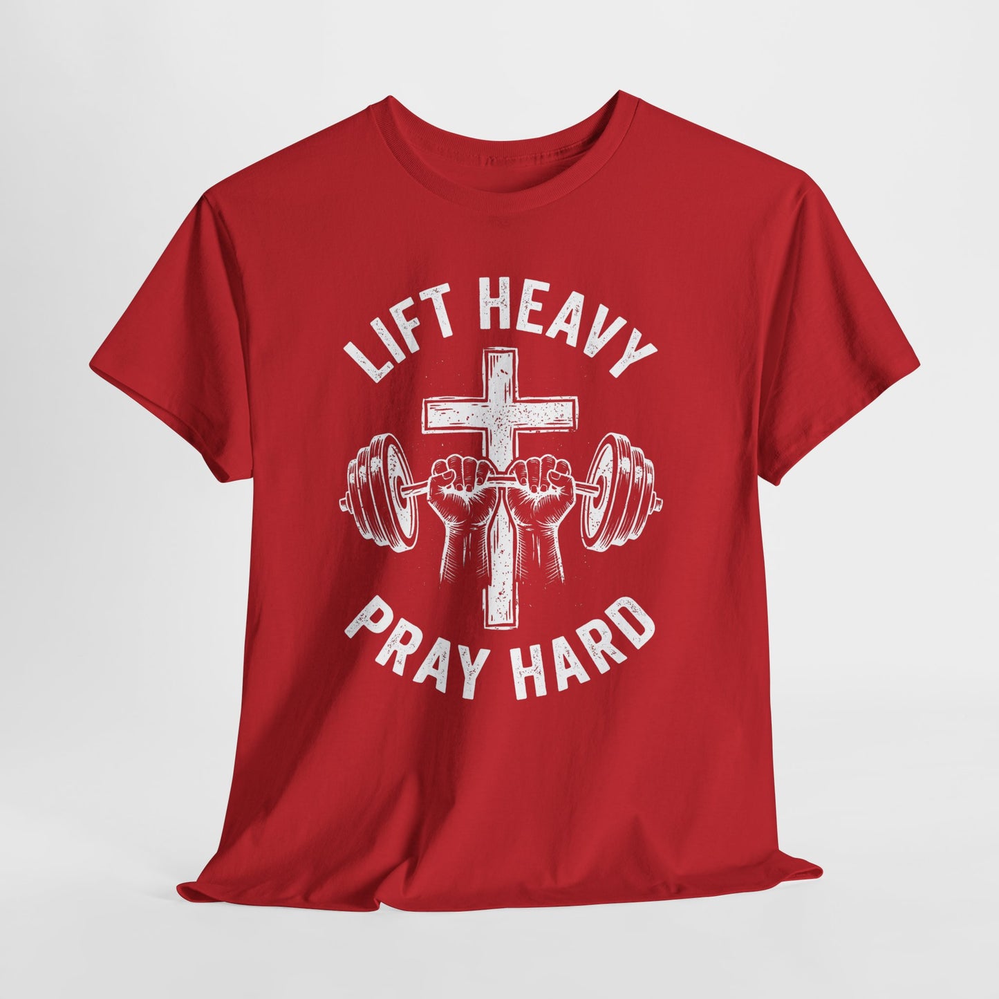 Lift Heavy Pray Hard Tee