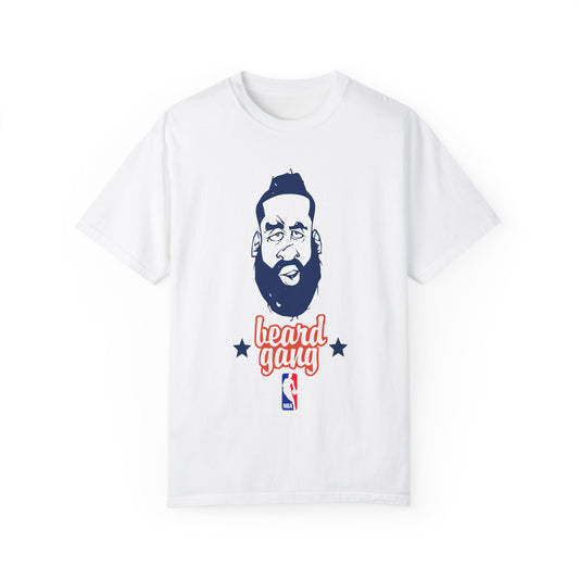 Beard Gang Unisex Garment-Dyed T-Shirt - NBA Inspired Apparel