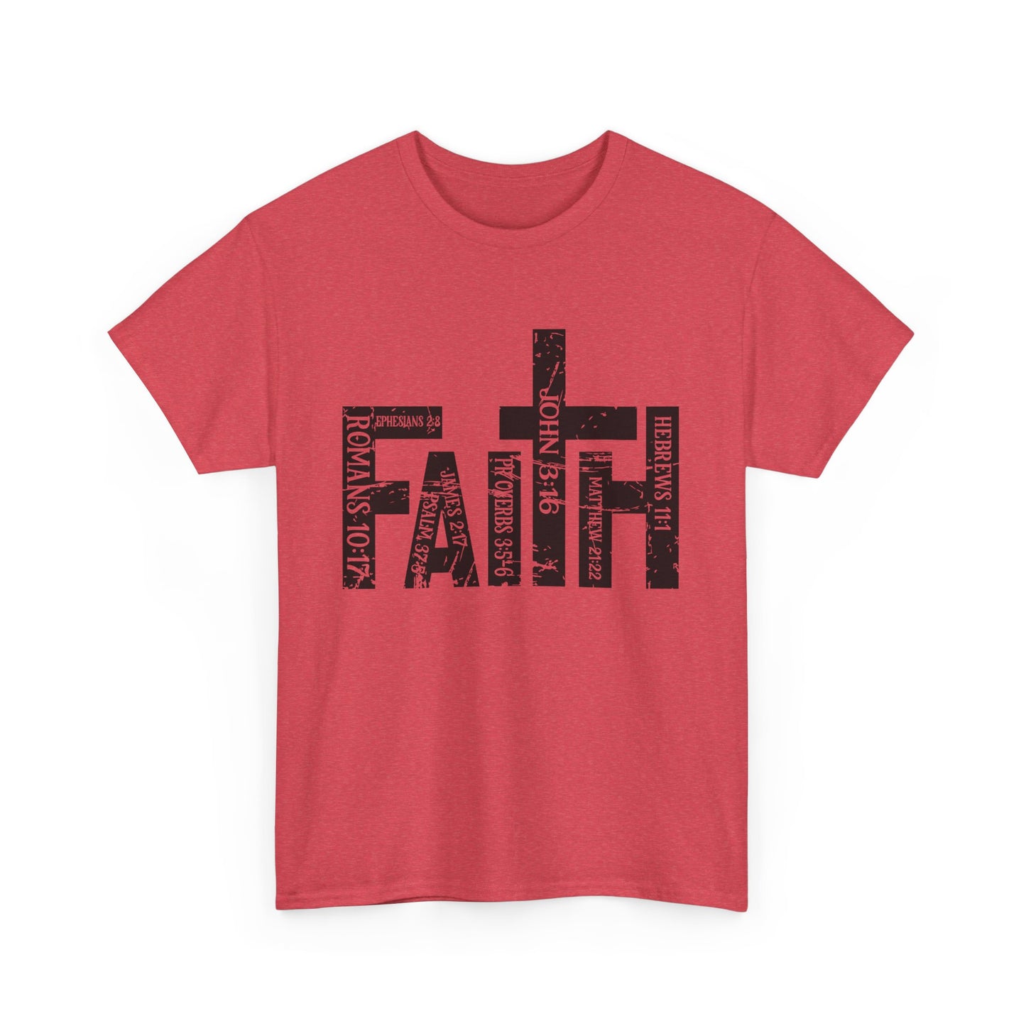 Faith Unisex Heavy Cotton Tee
