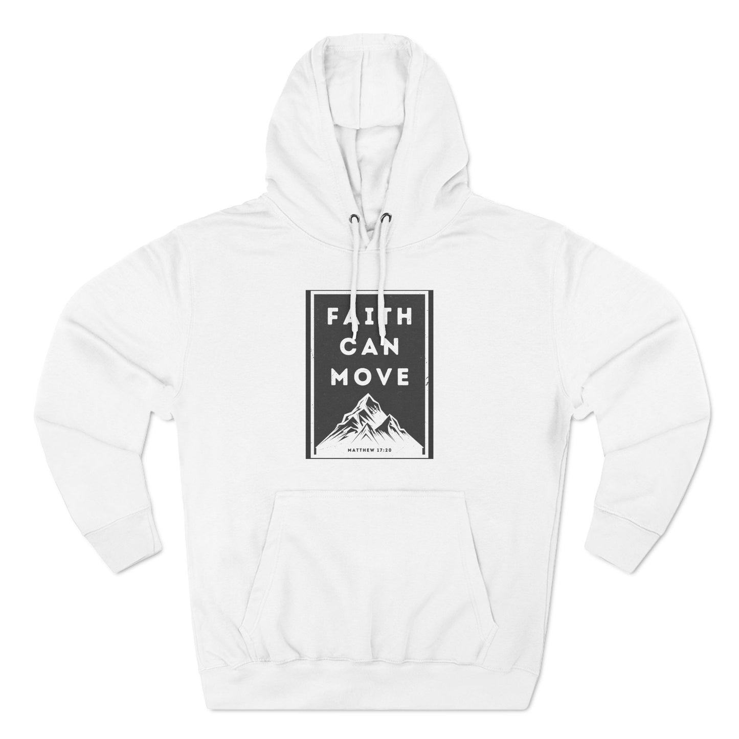 Faith Can Move Fleece Hoodie