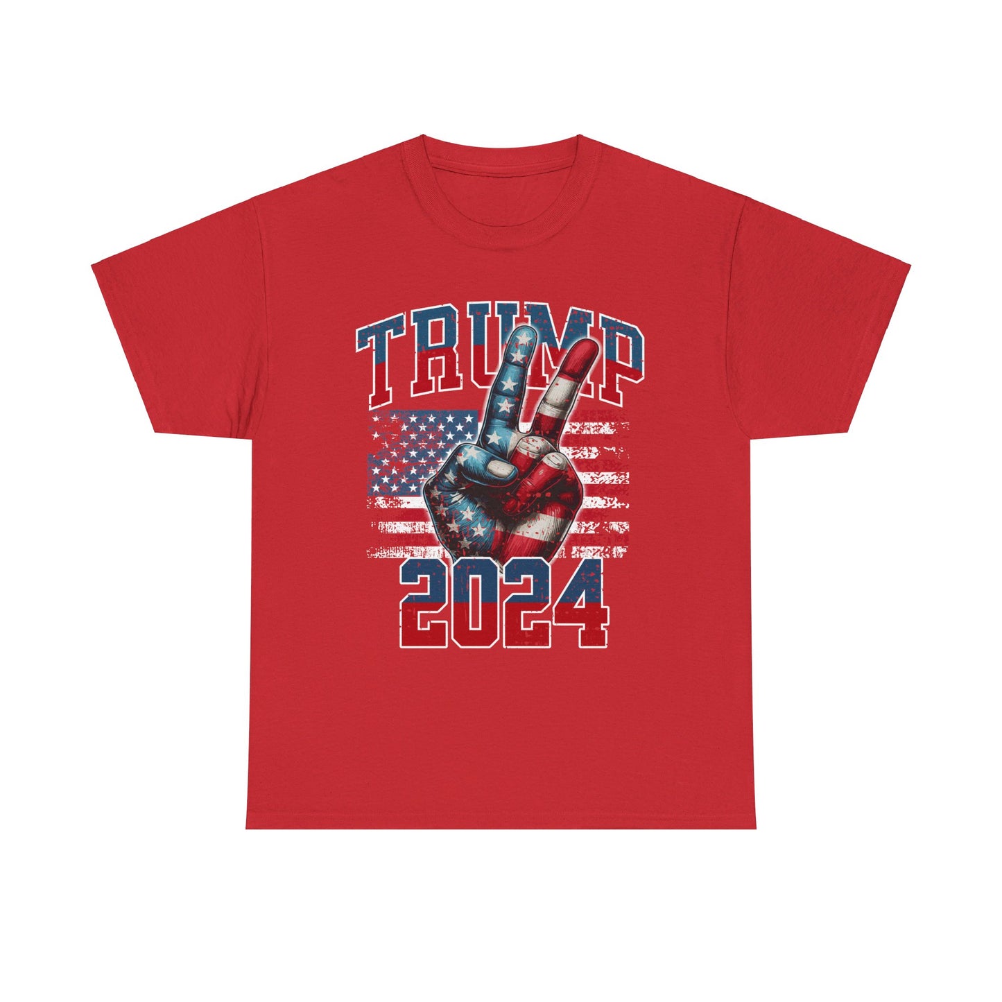 Trump Peace 2024 Unisex Heavy Cotton Tee