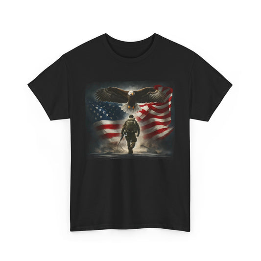 Eagle Graphic Unisex Heavy Cotton Tee