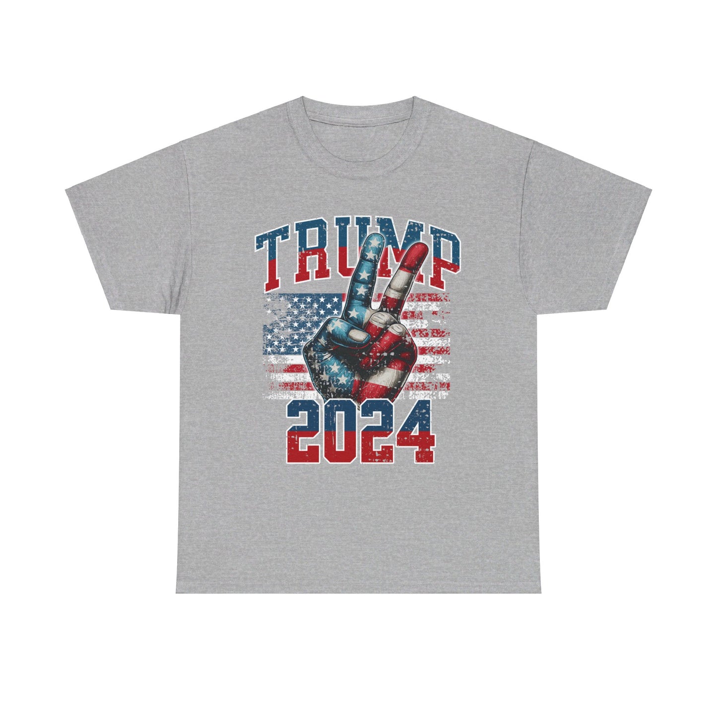 Trump Peace 2024 Unisex Heavy Cotton Tee