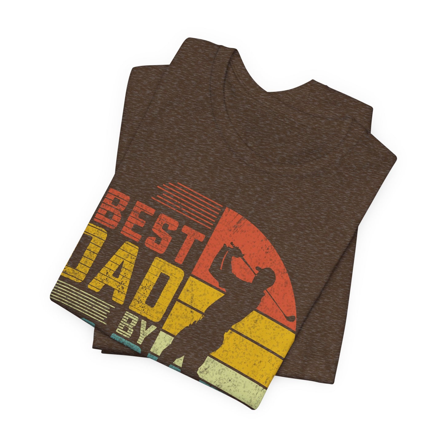 Best Dad By Par Tee - Perfect for Father's Day, Gifts, Golf Lovers, Unisex Short Sleeve Shirt, Casual Wear, Dads, Summer Style