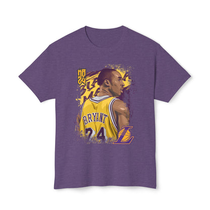 Kobe Bryant 24 Rear View Unisex HD Cotton™ T-shirt