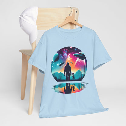Cosmic Bigfoot Alien Adventure Tee – Unisex Cotton Shirt for Sci-Fi Lovers, Alien Enthusiasts, Gift for Space Fans, Unique Summer Style, Fun Family [...]