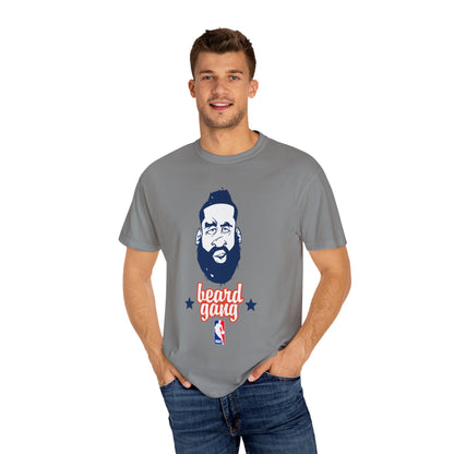 Beard Gang Unisex Garment-Dyed T-Shirt - NBA Inspired Apparel