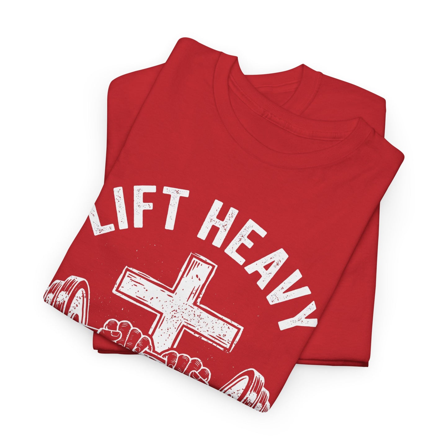 Lift Heavy Pray Hard Tee