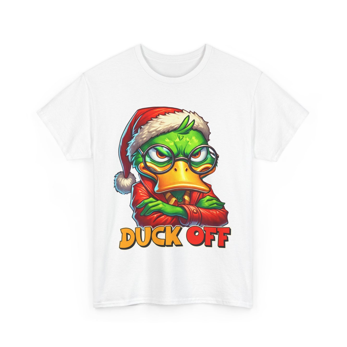 Duck Off This Holiday Season Unisex Heavy Cotton Tee Unisex Heavy Cotton Tee