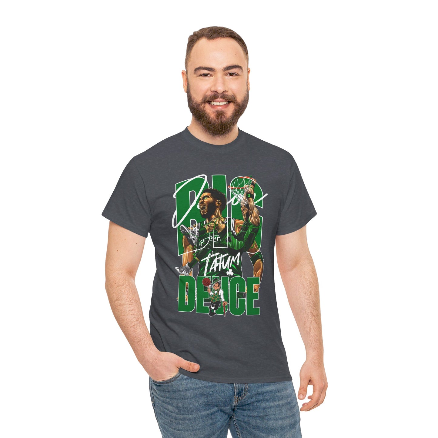 Big Deuce Jason Tatum Unisex Heavy Cotton Tee