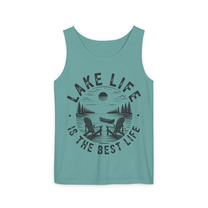 Lake Life Tank Top - "Lake Life is the Best Life" Graphic Tank