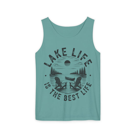Lake Life Tank Top - "Lake Life is the Best Life" Graphic Tank