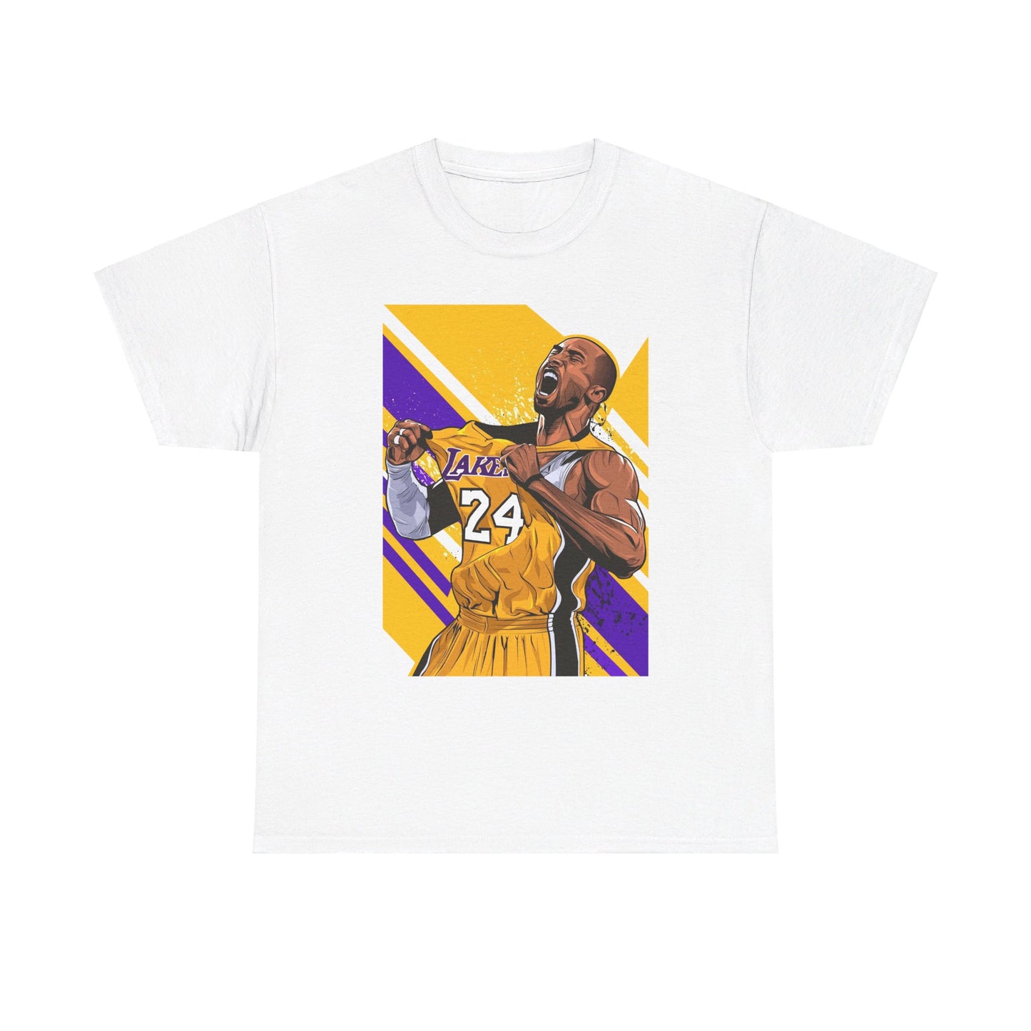 Kobe Bryant Celebration Unisex Heavy Cotton Tee