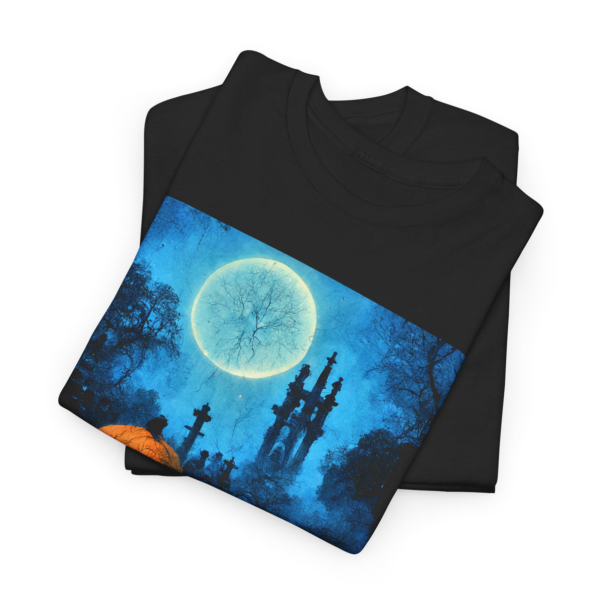 Halloween Pumpkin Graveyard T-Shirt