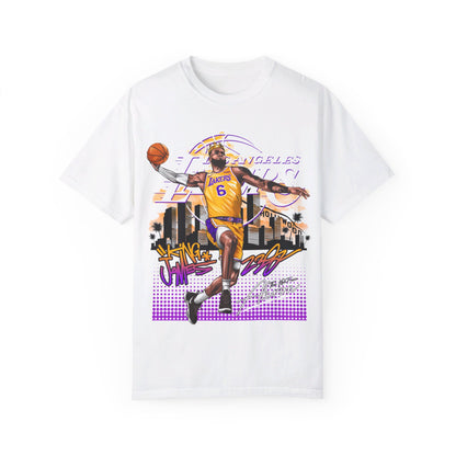 Lebron James Los Angeles Unisex Garment-Dyed T-shirt