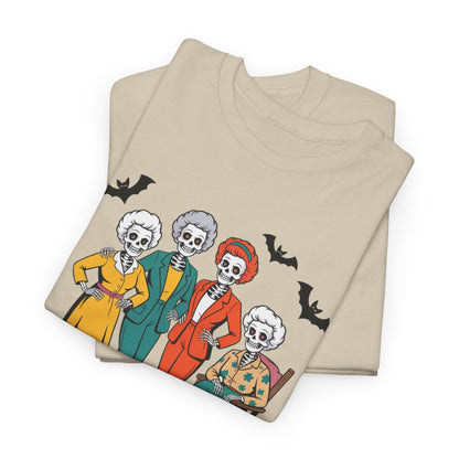 The Golden Ghouls Halloween Themed Unisex Heavy Cotton Tee, Funny Graphic Shirt, Casual Halloween Apparel, Spooky Tee, Gift for [...]