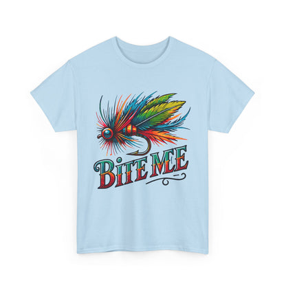 Bite Me Tackle Unisex Heavy Cotton Tee