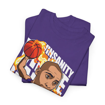Vinsanity Vince Carter Unisex Heavy Cotton Tee - Basketball Insanity Graphic Shirt