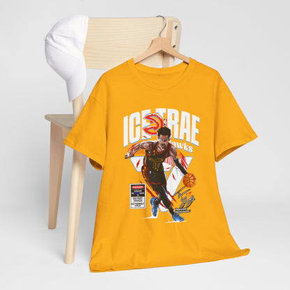 Ice Trae Young Inspired Unisex Heavy Cotton Tee, Basketball Fan Apparel, Sports Gift, Hoodie Alternative, Team Spirit Shirt